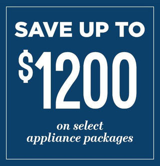 Save up to $1,200* on Select GE Appliance Packages