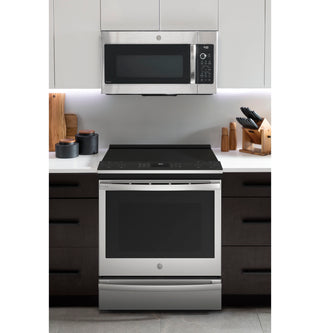 GE Profile™ ENERGY STAR® 30" Smart Slide-In Fingerprint Resistant Front-Control Induction and Convection Range with No Preheat Air Fry