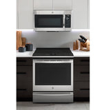 GE Profile™ ENERGY STAR® 30" Smart Slide-In Fingerprint Resistant Front-Control Induction and Convection Range with No Preheat Air Fry