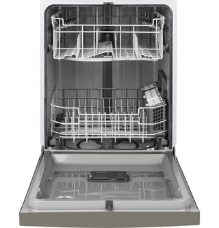 GE® ENERGY STAR® Front Control with Plastic Interior Dishwasher with Sanitize Cycle & Dry Boost