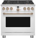 Café™ 36" Smart Dual-Fuel Commercial-Style Range with 6 Burners (Natural Gas)