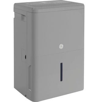 GE® 50 Pint Portable Dehumidifier with Built-in Pump and Smart Dry for Wet Spaces
