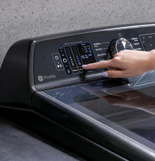 GE Profile™ ENERGY STAR® 5.4  cu. ft. Capacity Washer with Smarter Wash Technology and FlexDispense™