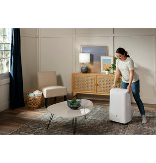 GE® 7,000 BTU Class Smart Portable Air Conditioner for Small Rooms up to 300 sq ft. (7,550 BTU DOE)