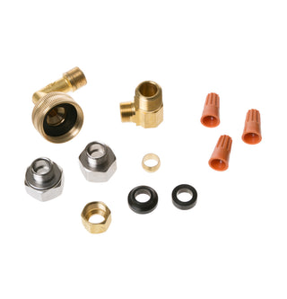Universal dishwasher installation kit