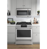 Café™ 30" Smart Slide-In, Front-Control, Dual-Fuel Range with Warming Drawer