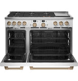 Café™ 48" Smart Dual-Fuel Commercial-Style Range with 6 Burners and Griddle (Natural Gas)