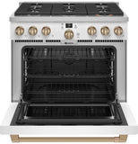 Café™ 36" Smart Dual-Fuel Commercial-Style Range with 6 Burners (Natural Gas)