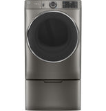 GE® ENERGY STAR® 7.8 cu. ft. Capacity Smart Front Load Gas Dryer with Steam and Sanitize Cycle