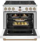 Café™ 36" Smart Dual-Fuel Commercial-Style Range with 6 Burners (Natural Gas)