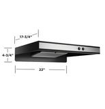 RV Under the Cabinet Range Hood (Multi-Pack Qty 10)