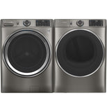 GE® ENERGY STAR® 7.8 cu. ft. Capacity Smart Front Load Gas Dryer with Steam and Sanitize Cycle