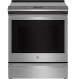 GE Profile™ ENERGY STAR® 30" Smart Slide-In Fingerprint Resistant Front-Control Induction and Convection Range with No Preheat Air Fry