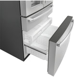 GE Profile™ 22.3 Cu. Ft. Smart Counter-Depth Fingerprint Resistant 4-Door French-Door Refrigerator with Door In Door