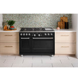 Café™ 48" Smart Dual-Fuel Commercial-Style Range with 6 Burners and Griddle (Natural Gas)