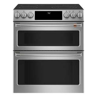 Café™ 30" Smart Slide-In, Front-Control, Radiant and Convection Double-Oven Range
