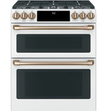 Café™ 30" Smart Slide-In, Front-Control, Dual-Fuel, Double-Oven Range with Convection