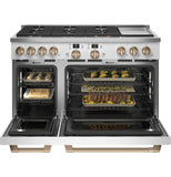 Café™ 48" Smart Dual-Fuel Commercial-Style Range with 6 Burners and Griddle (Natural Gas)