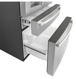 GE Profile™ 22.3 Cu. Ft. Smart Counter-Depth Fingerprint Resistant 4-Door French-Door Refrigerator with Door In Door