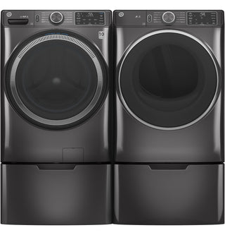 GE® ENERGY STAR® 7.8 cu. ft. Capacity Smart Front Load Gas Dryer with Sanitize Cycle