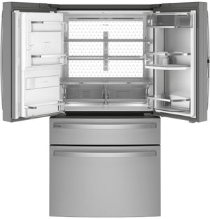 GE Profile™ 22.3 Cu. Ft. Smart Counter-Depth Fingerprint Resistant 4-Door French-Door Refrigerator with Door In Door