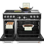 Café™ 48" Smart Dual-Fuel Commercial-Style Range with 6 Burners and Griddle (Natural Gas)