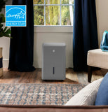 GE® ENERGY STAR® 50 Pint Smart Portable Dehumidifier with Smart Dry for Wet Spaces