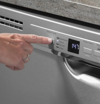 GE® ENERGY STAR® Front Control with Plastic Interior Dishwasher with Sanitize Cycle & Dry Boost