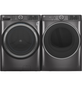 GE® ENERGY STAR® 7.8 cu. ft. Capacity Smart Front Load Gas Dryer with Sanitize Cycle