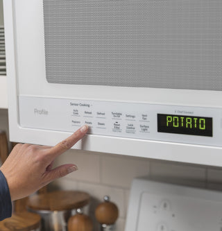 GE Profile™ Series 2.1 Cu. Ft. Over-the-Range Sensor Microwave Oven