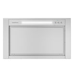 Monogram 36" Wall-Mounted Pyramid Chimney Vent Hood with Air Quality Sensors