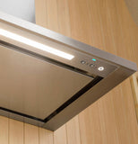 Monogram 36" Wall-Mounted Pyramid Chimney Vent Hood with Air Quality Sensors