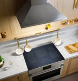 Monogram 36" Wall-Mounted Pyramid Chimney Vent Hood with Air Quality Sensors