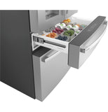 GE Profile™ 22.3 Cu. Ft. Smart Counter-Depth Fingerprint Resistant 4-Door French-Door Refrigerator with Door In Door