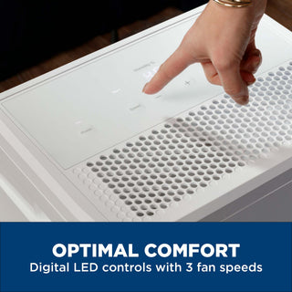 GE® 25 Pint Portable Dehumidifier with Smart Dry for Damp Spaces