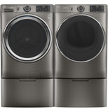 GE® ENERGY STAR® 7.8 cu. ft. Capacity Smart Front Load Gas Dryer with Steam and Sanitize Cycle