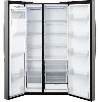 GE® ENERGY STAR® 27.9 Cu. Ft. Side-By-Side Refrigerator with Extra Tall Dispenser and In-Door Icemaker