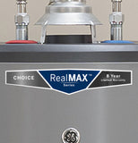 GE RealMAX Choice 40-Gallon Short Natural Gas Ultra Low-Nox Atmospheric Water Heater