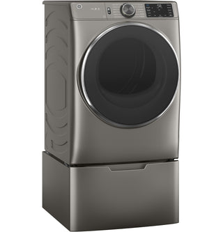 GE® ENERGY STAR® 7.8 cu. ft. Capacity Smart Front Load Gas Dryer with Steam and Sanitize Cycle