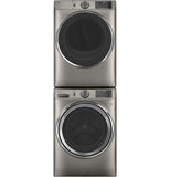 GE® ENERGY STAR® 7.8 cu. ft. Capacity Smart Front Load Gas Dryer with Steam and Sanitize Cycle