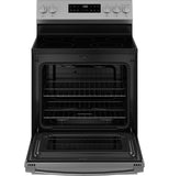 GE® 30" Free-Standing Electric Range with Crisp Mode