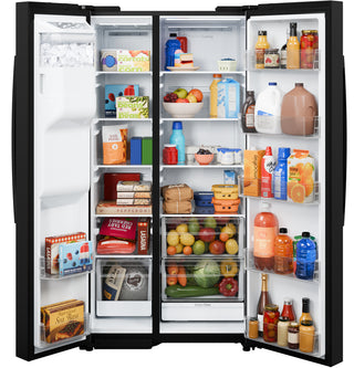 GE® 27.9 Cu. Ft. Side-By-Side Refrigerator with Extra Tall Dispenser and In-Door Icemaker