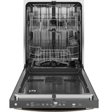 GE® ENERGY STAR® Top Control with Stainless Steel Interior Dishwasher with Sanitize Cycle