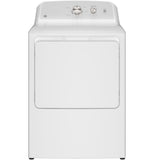 GE® 6.2 cu. ft. Capacity Gas Dryer with Up To 120 ft. Venting and Shallow Depth