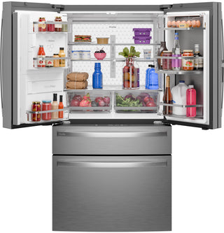 GE Profile™ ENERGY STAR® 27.9 Cu. Ft. Smart 4-Door French-Door Refrigerator with Kitchen Assistant™
