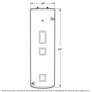 GE® 40 Gallon Tall Electric Water Heater - Canada only