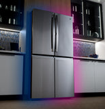 GE Profile™ Series ENERGY STAR® 28.4 Cu. Ft. Quad-Door Refrigerator with Dual-Dispense AutoFill Pitcher