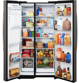 GE® 27.9 Cu. Ft. Side-By-Side Refrigerator with Extra Tall Dispenser and In-Door Icemaker