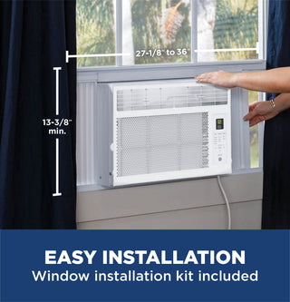 GE® 5,000 BTU Electronic Window Air Conditioner for Small Rooms up to 150 sq ft.