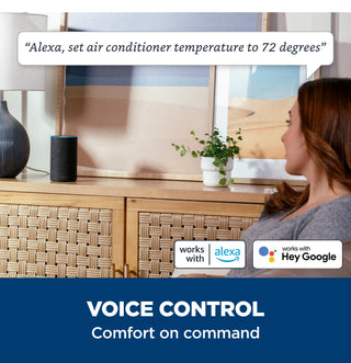 GE® 18,000 BTU Smart Electronic Window Air Conditioner for Extra-Large Rooms up to 1000 sq. ft.